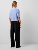 Load image into Gallery viewer, French Connection Lily Mozart Short Sleeve Jumper - Bluebell
