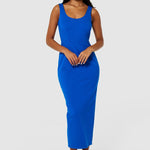 Load image into Gallery viewer, Closet London Royal Blue Pencil Midaxi Dress
