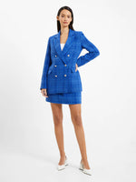Load image into Gallery viewer, French Connection Alex Tweed Blazer -  Light Blue Depths
