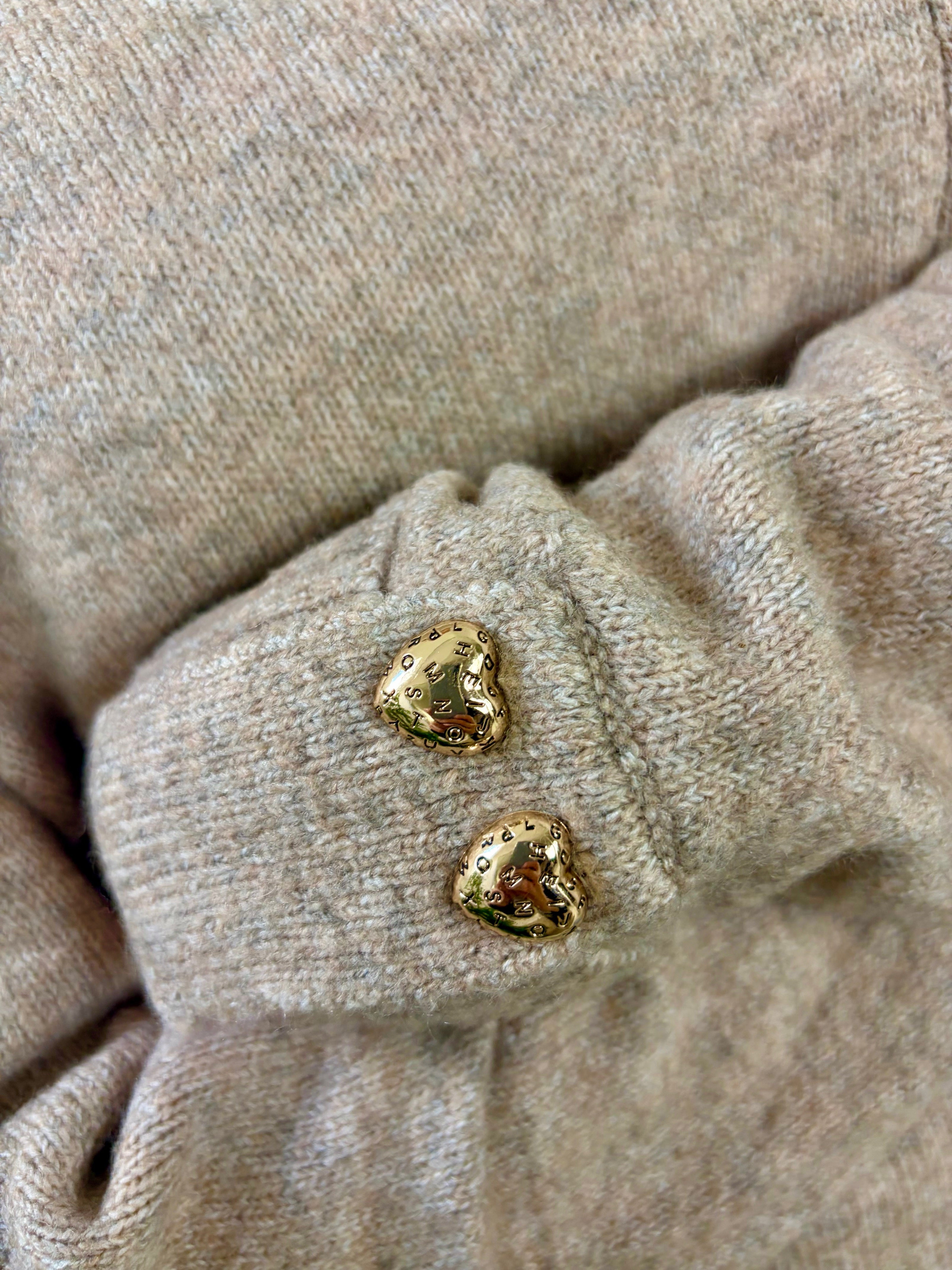 Patch Pocket Mock Neck Jumper