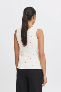 Ichi Heart Vest Top