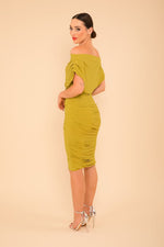 Load image into Gallery viewer, ATOM LABEL Oxygen Dress - Lime
