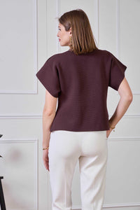 Ivy Knitted Wrap Top