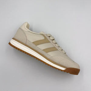 Faux Suede Stripe Trainers
