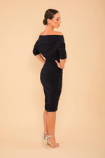Load image into Gallery viewer, ATOM LABEL Oxygen Dress With Sleeves - Navy
