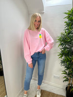 Load image into Gallery viewer, Lemon Cello Sweatshirt Pink
