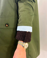 Load image into Gallery viewer, Contrast Collar Jacket
