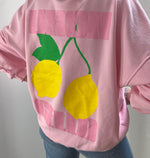 Load image into Gallery viewer, Lemon Cello Sweatshirt Pink
