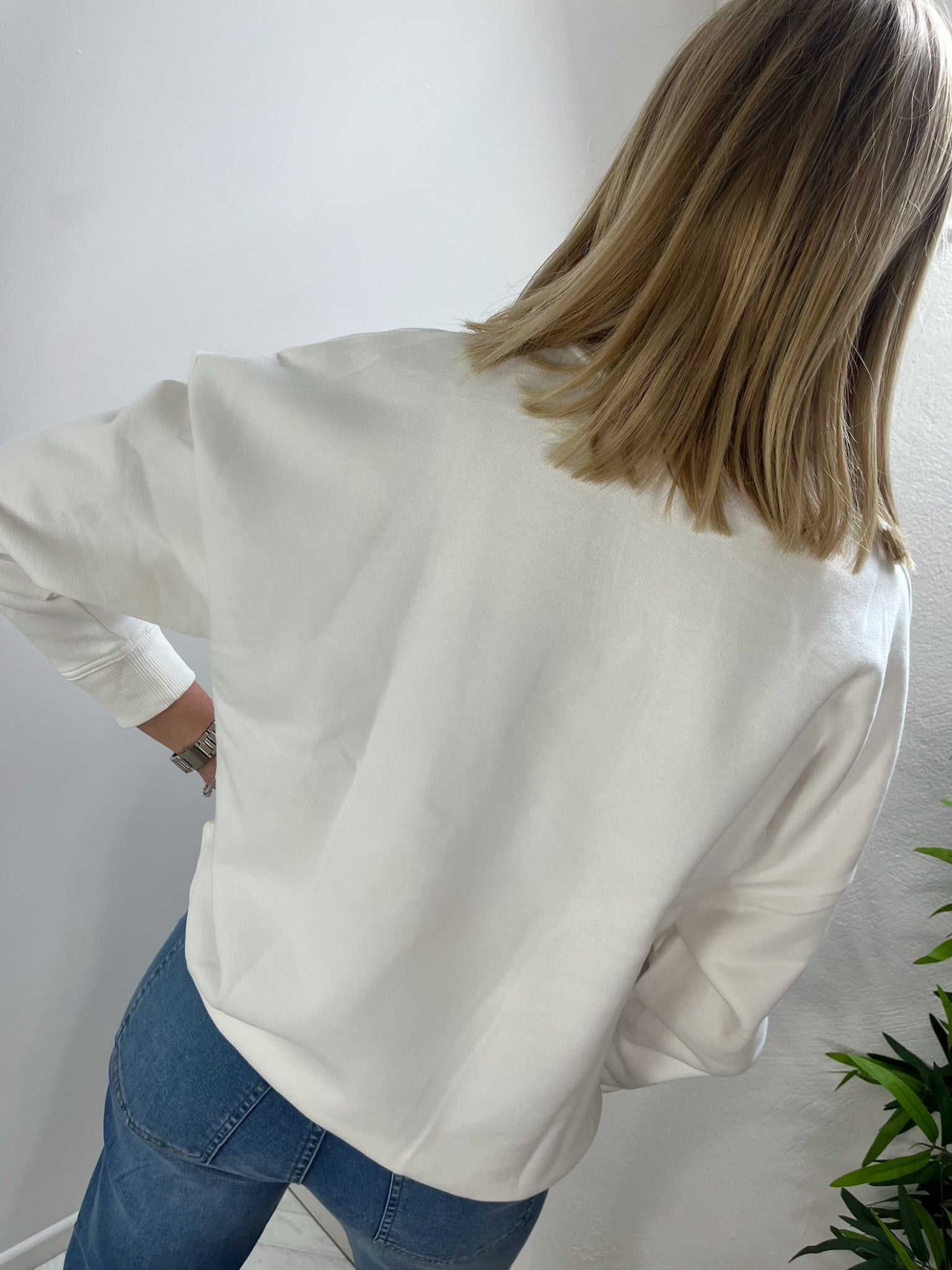 Je T'aime Sweatshirt White