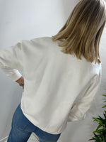 Load image into Gallery viewer, Je T&#39;aime Sweatshirt White

