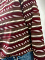 Load image into Gallery viewer, Multistripe Round Neck Top
