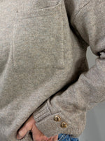 Load image into Gallery viewer, Patch Pocket Mock Neck Jumper
