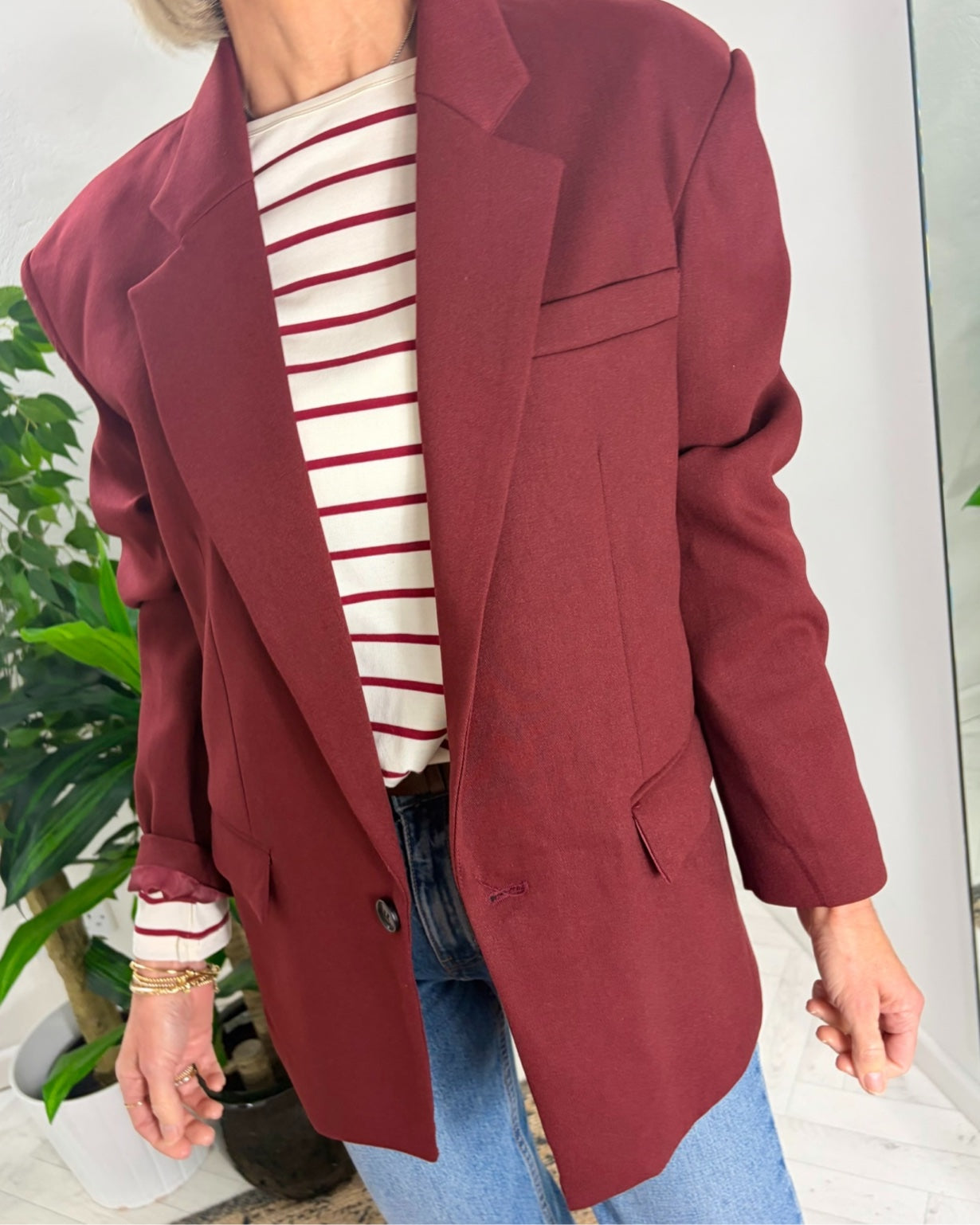 Boyfriend Fit Blazer