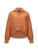 Load image into Gallery viewer, French Connection Ariette Linen Blend Tuck Shirt
