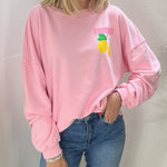 Load image into Gallery viewer, Lemon Cello Sweatshirt Pink
