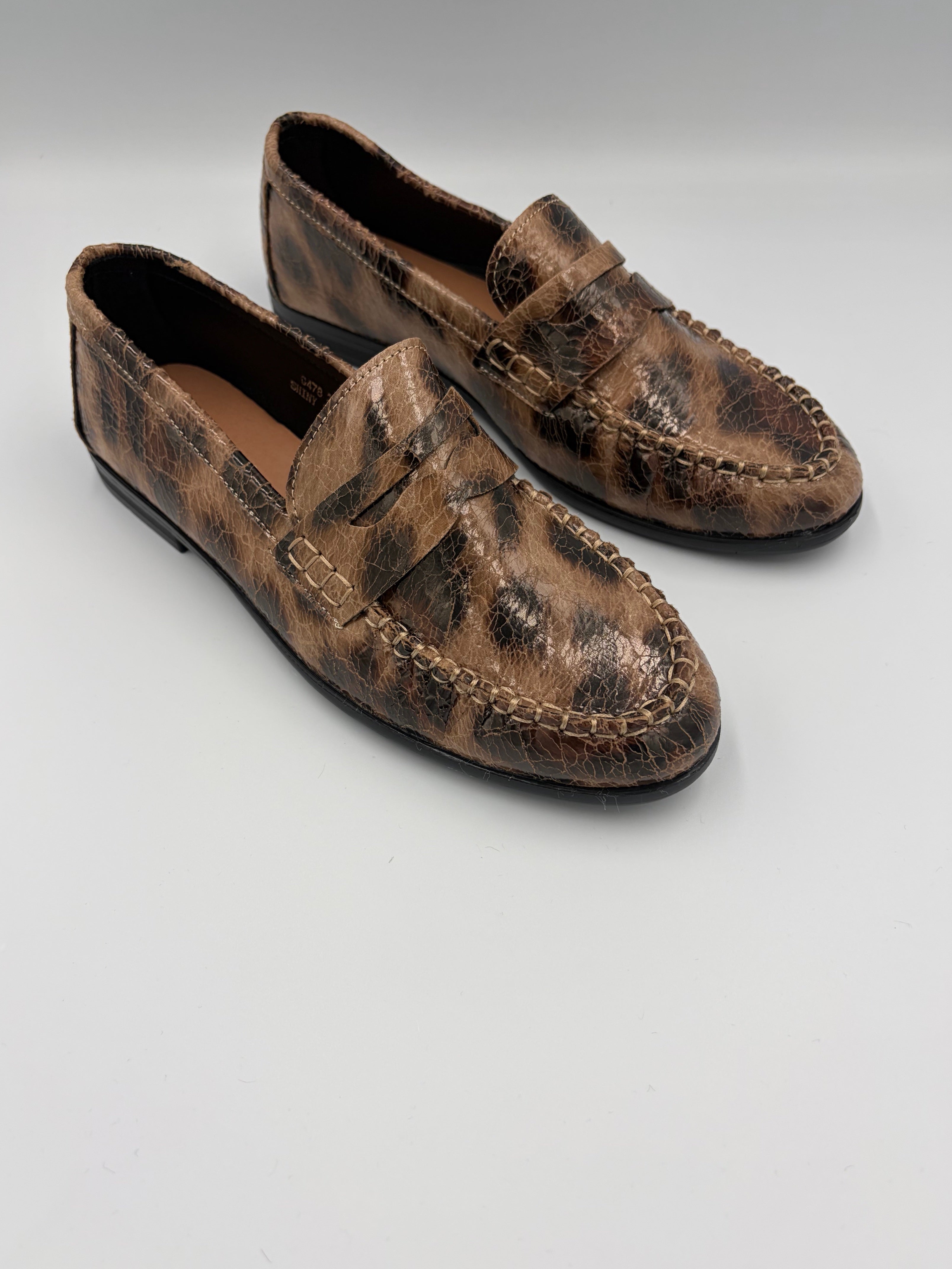 Snake Print Loafer