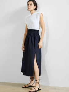 French Connection Barletta Poplin Square Skirt