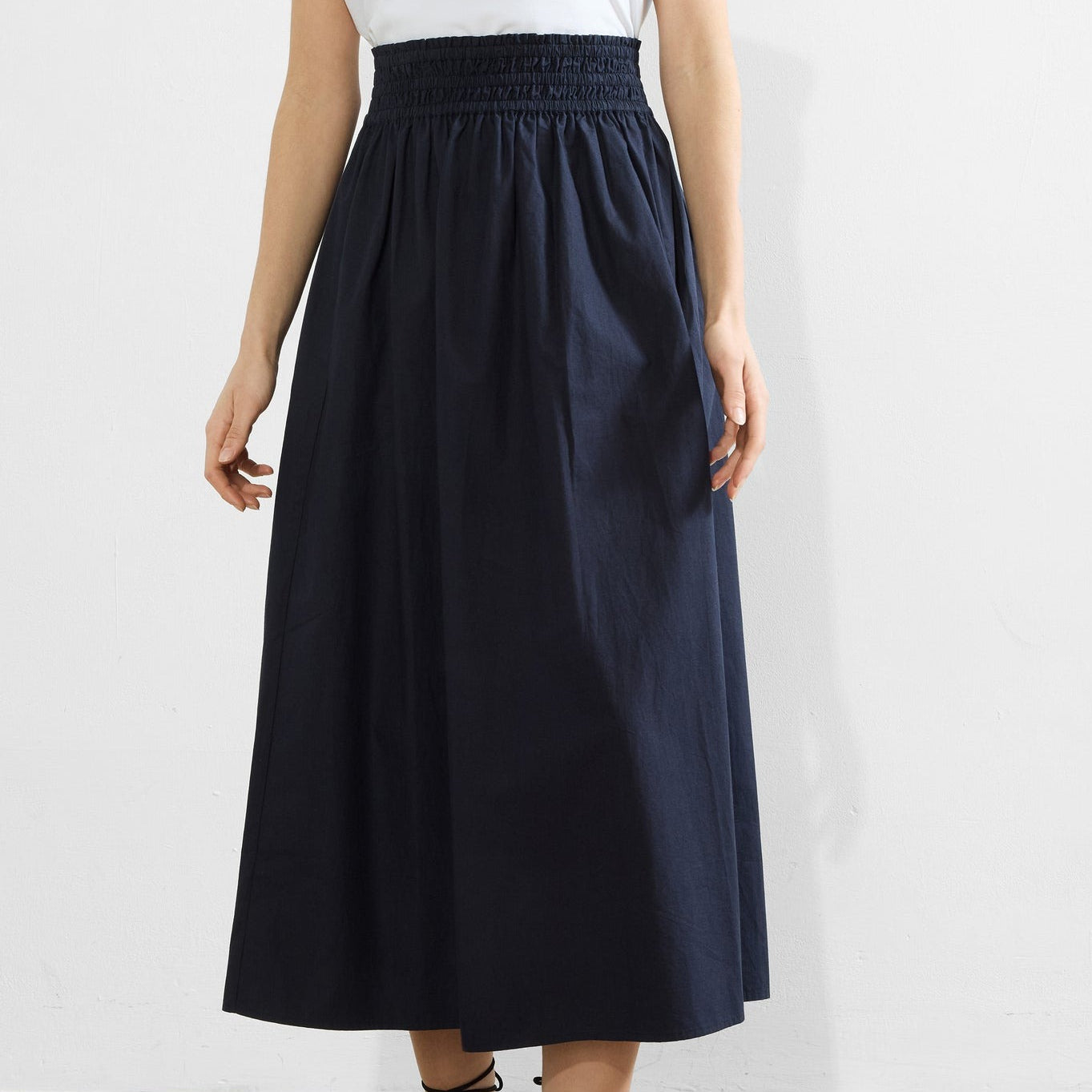 French Connection Barletta Poplin Square Skirt