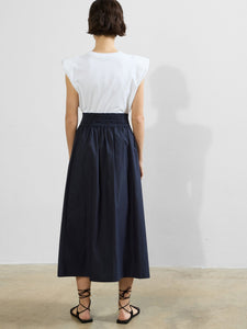 French Connection Barletta Poplin Square Skirt