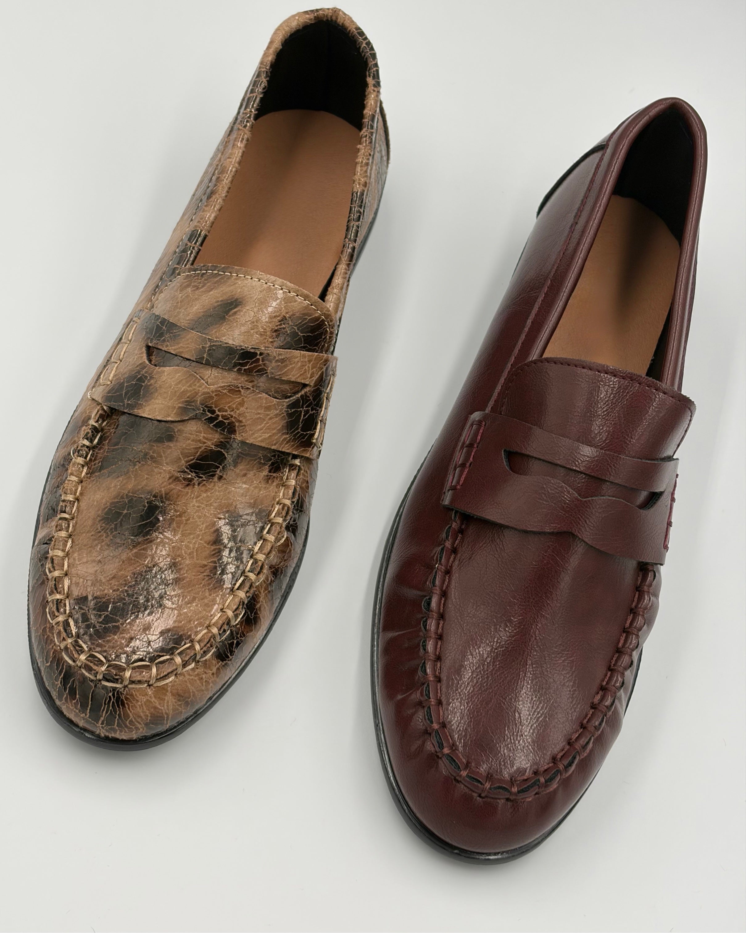 Snake Print Loafer
