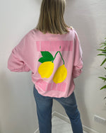 Load image into Gallery viewer, Lemon Cello Sweatshirt Pink

