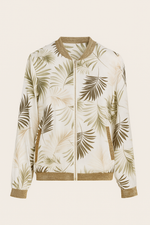 Load image into Gallery viewer, Palm Print Bomber Jacket
