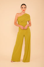 Load image into Gallery viewer, ATOM LABEL Rhodium Jumpsuit - Lime
