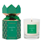 Load image into Gallery viewer, Stoneglow Christmas Scented Candle - Eucalyptus &amp; Lime
