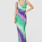 Load image into Gallery viewer, Closet London Purple Pencil Slip Dress
