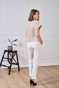 Ivy Knitted Wrap Top