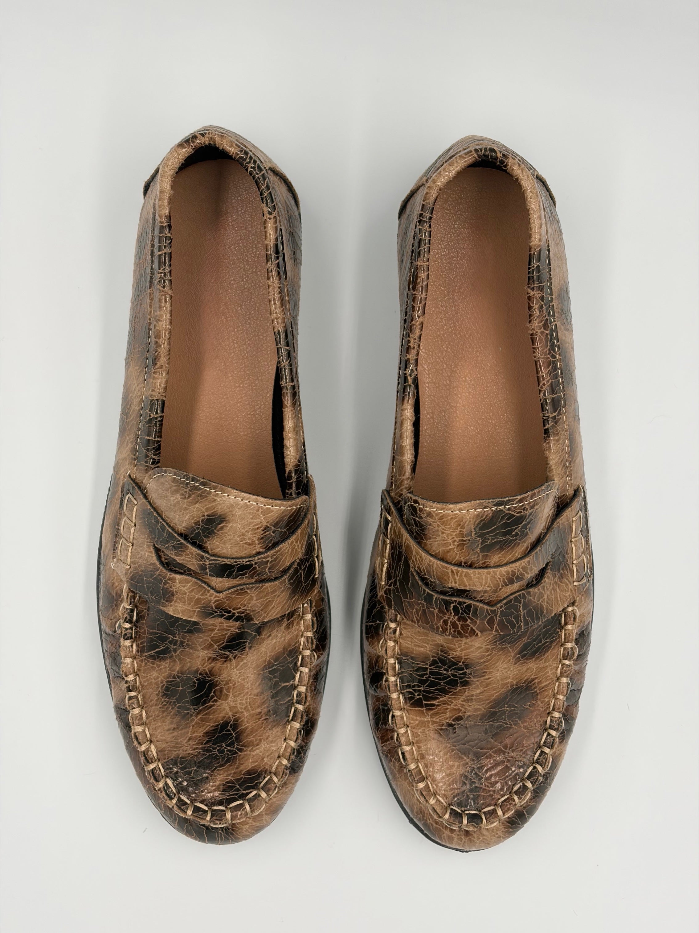 Snake Print Loafer