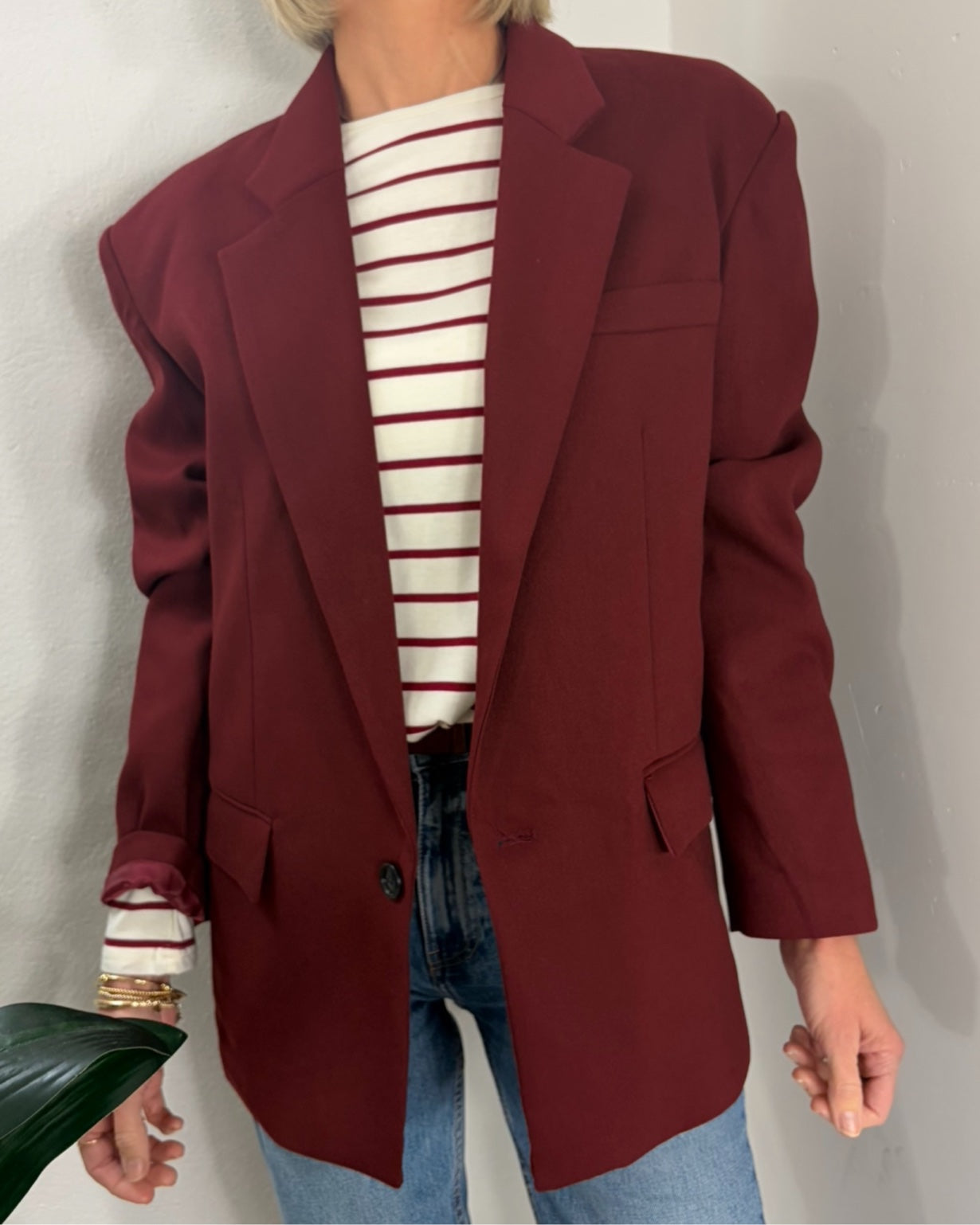 Boyfriend Fit Blazer