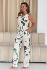 Load image into Gallery viewer, Jo Floral Tailored Trouser
