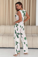 Load image into Gallery viewer, Jo Floral Tailored Trouser
