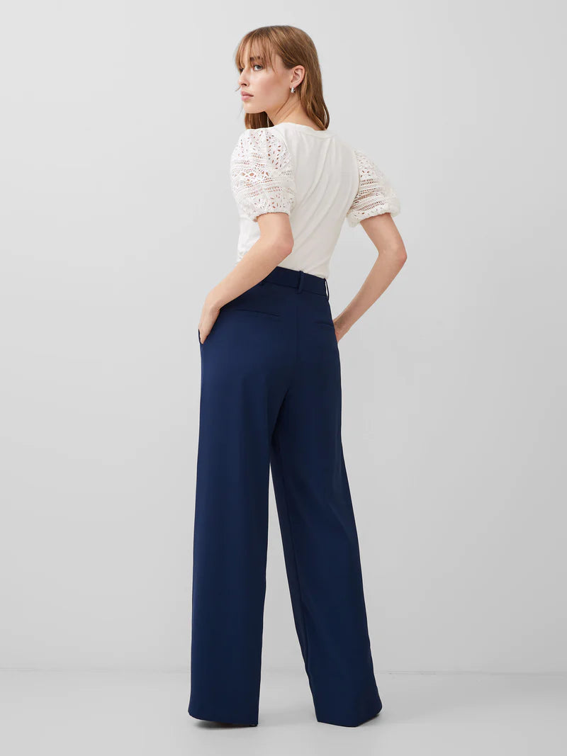 French Connection Harrie Suiting Trousers - Midnight Blue