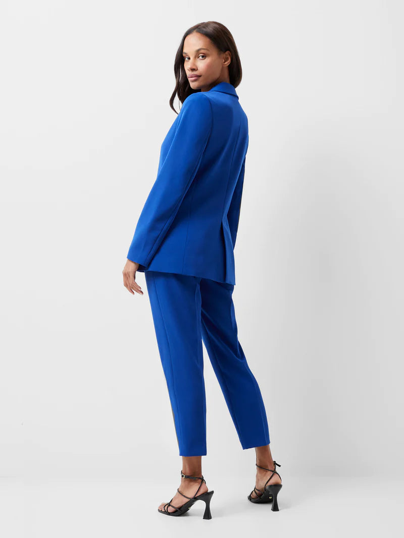 French Connection Echo Single Breasted Blazer - Cobalt Blue