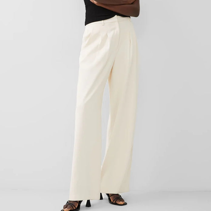 French Connection Harrie Suiting Trousers - Classic Cream