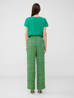 Load image into Gallery viewer, French Connection Carmen Recycled Crepe Trousers - Jelly Bean/Wasabi

