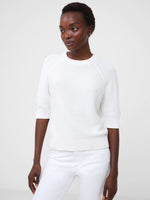 Load image into Gallery viewer, French Connection Lily Mozart Short Sleeve Jumper - Summer White

