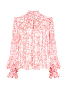 French Connection Cynthia Fauna Top - Pink Blossom