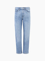 Load image into Gallery viewer, French Connection Stretch Denim Cigarette Fit Ankle Length Jeans - Bleach Wash
