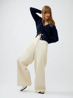 Load image into Gallery viewer, French Connection Denver Denim Relaxed Wide Leg Jeans - Ecru
