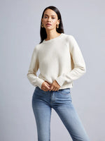 Load image into Gallery viewer, French Connection Lilly Mozart Crew Neck Jumper - Oatmeal Mel
