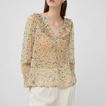 Load image into Gallery viewer, French Connection Aleezia Hallie Crinkle Shirt - Pear
