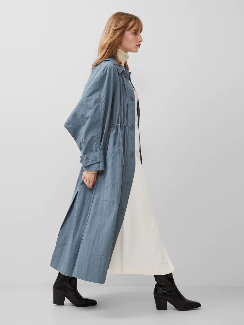 French Connection Ilena Trench Coat - Stormy Weather