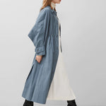 Load image into Gallery viewer, French Connection Ilena Trench Coat - Stormy Weather
