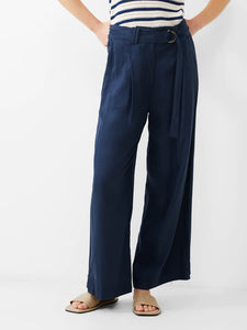 French Connection Elkie Twill Trousers - Marine