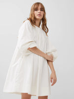 Load image into Gallery viewer, French Connection Alora Zip Dress - Linen White
