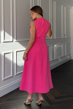 Load image into Gallery viewer, Hazel Tailored Sleeveless Dress

