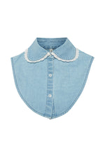 Load image into Gallery viewer, ICHI Denim Collar - Washed Blue
